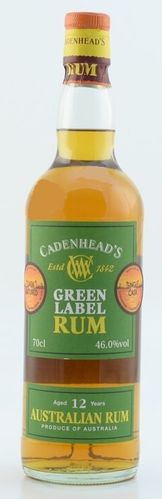 Cadenhead's Green Label Rum 46% (QLD) 0,7L