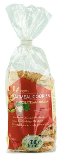 Oatmeal Cookies Chocolate Macadamia 200g Beutel