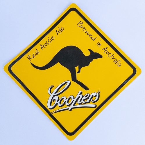 Aufkleber Coopers Real Aussie Ale 15x15cm
