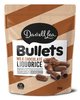 Bullets Milk Chocolate Liquorice 226g Darrell Lea