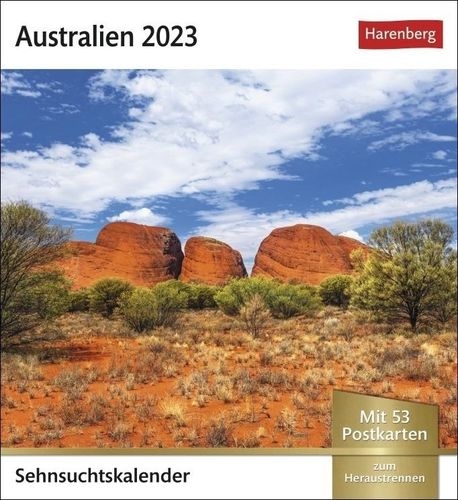 Australien Sehnsuchtskalender 2023 ca. 16 x 17,5 cm