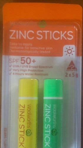 Zinc Stick 5g x2 yellow-green