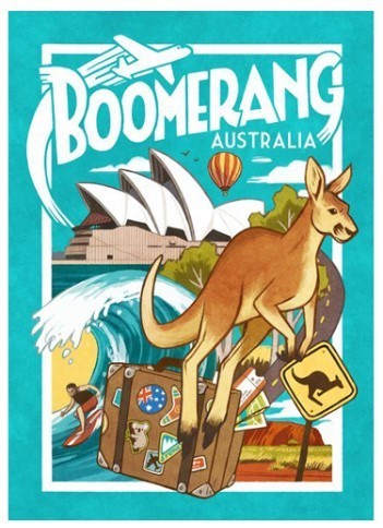 Boomerang Australia Brettspiel