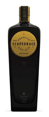 Scapegrace Gold Dry Gin 57% 0,7L (NZ)