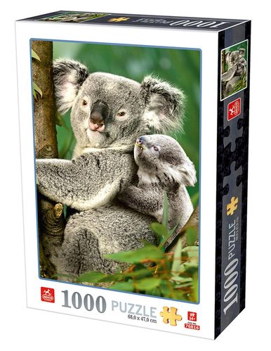 Puzzle Koala+Baby 1000 Teile ca. 47 x 68 cm