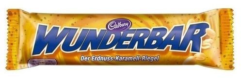 Cadbury Wunderbar Erdnuss-Karamell (EU) 37g