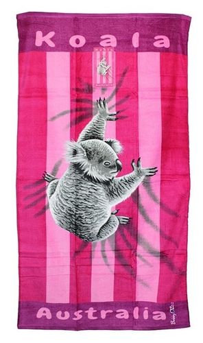 Handtuch Koala Pink ca. 75x152cm