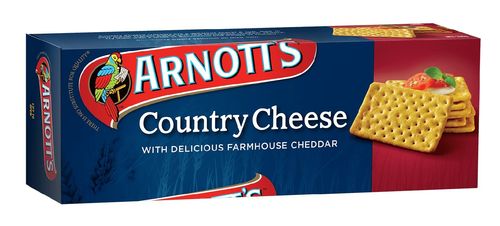 Arnott’s Country Cheese Crackers 250g MHD überschritten!