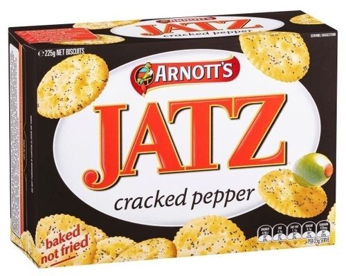 Arnott’s Jatz Cracked Pepper 225g MHD überschritten!