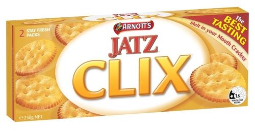 Jatz Clix 250g Pkg. MHD überschritten!