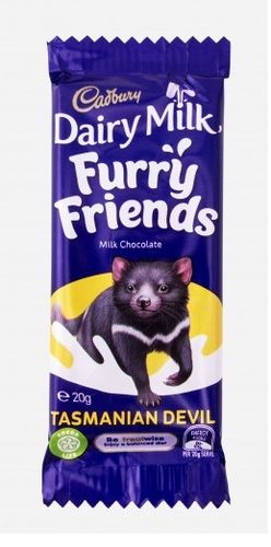 Cadbury  Dairy Milk Furry Friends 20g Tas Devil