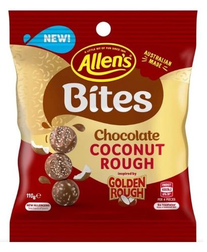 Allen’s Bites Chocolate Coconut Rough 110g