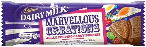 Cadbury Jelly Popping Candy Beanies 47g MHD überschritten!