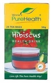 Tee Hibiscus Herbal Infusion 50g Pkg 25 Beutel