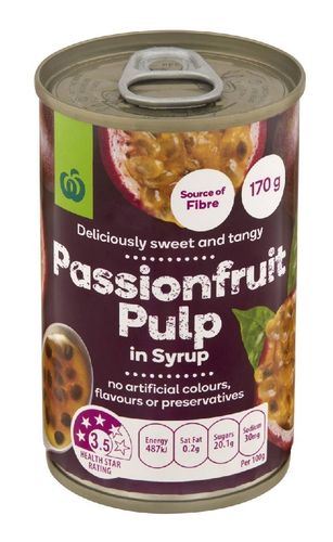 Passionfruit Pulp 170g Dose WW